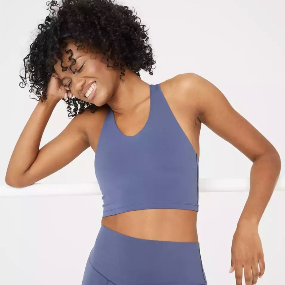 OFFLINE REAL ME Longline Racerback Sports bra